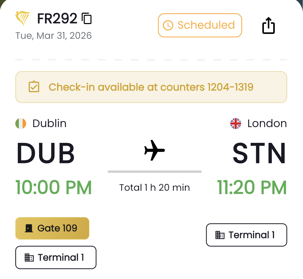 Flights25 vs Flightradar24 screenshot